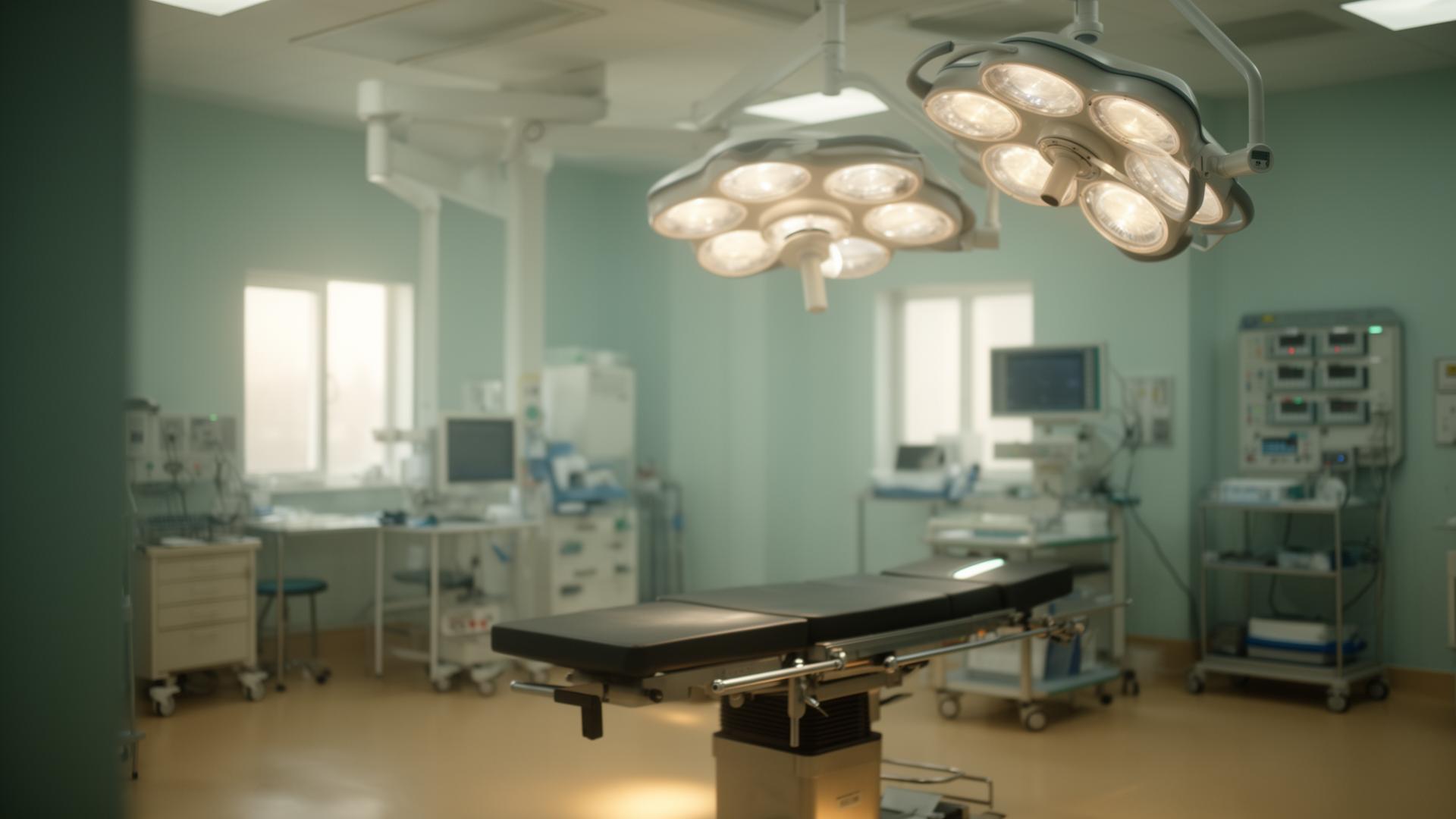 Sterile modern operating room